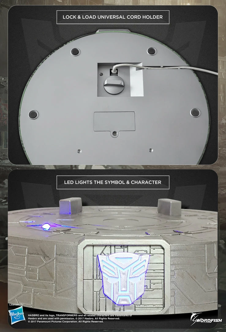 Maybang's Collectibles Hasbro Transformers The Last Knight Optimus Prime 12" Statue Smart Phone Dock (iPhone, Samsung, Android) 6 Maybang's Collectibles Hasbro Transformers The Last Knight Optimus Prime 12" Statue Smart Phone Dock (iPhone, Samsung, Android)