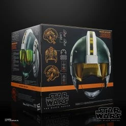 Maybang's Collectibles Hasbro Star Wars The Black Series Wedge Antilles Battle Simulation Helmet