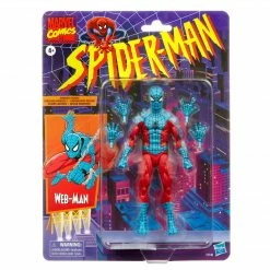 Maybang's Collectibles Hasbro Marvel Legends Marvel Comics Spider-Man Web-Man 6-Inch Action Figure