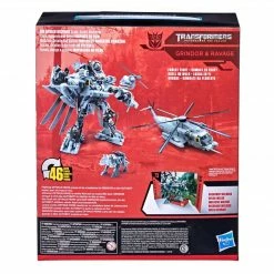 Maybang's Collectibles Hasbro Transformers Studio Series 73 Leader Class Grindor With Ravage Action Figure