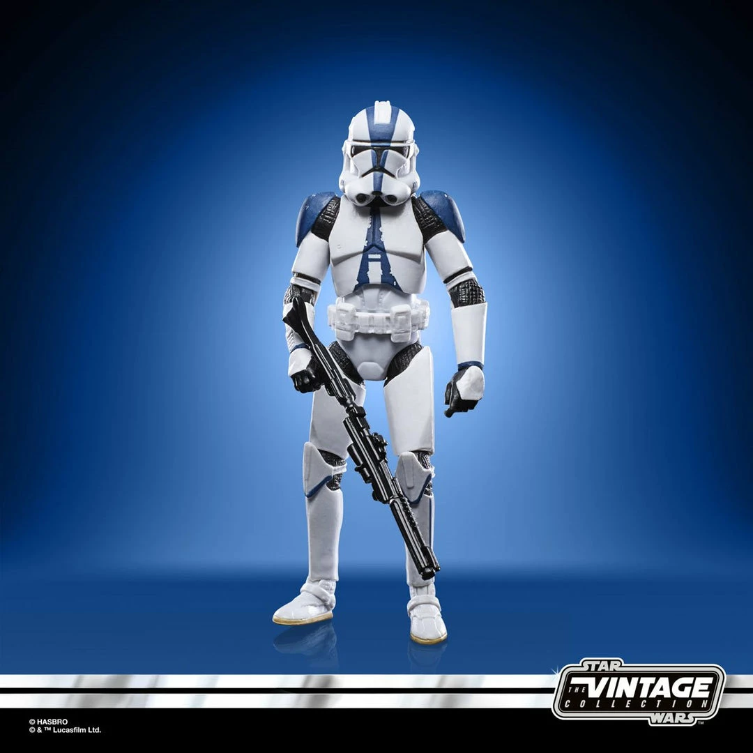 Maybang's Collectibles Hasbro Star Wars The Vintage Collection Clone Trooper (501st Legion) 3 34-Inch Action Figure 9 Maybang's Collectibles Hasbro Star Wars The Vintage Collection Clone Trooper (501st Legion) 3 34-Inch Action Figure