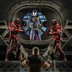 Maybang's Collectibles Hasbro G.I. Joe Classified Series Wave 2 Set Of 3 Figures Cobra Commander, Red Ninja & Gung-Ho