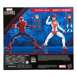 Maybang's Collectibles Hasbro Marvel Legends Series Spider-Man And Marvel’s Spinneret Action Figure 2-Pack