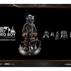 Maybang's Collectibles Blitzway Astro Boy (Clear Ver.) Superb Anime Statue & Assembly Bed DX Pack