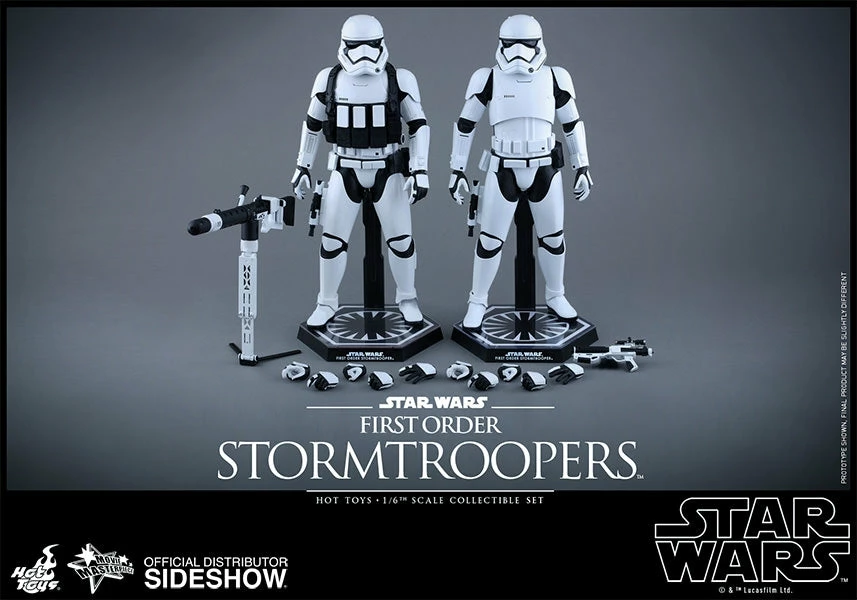 Vendor-unknown Hot Toys Star Wars Episode VII The Force Awakens First Order Stormtroopers 2 Pack Set 1/6 Scale 12" Figure 1 Vendor-unknown Hot Toys Star Wars Episode VII The Force Awakens First Order Stormtroopers 2 Pack Set 1/6 Scale 12" Figure