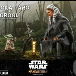 Maybang's Collectibles Hot Toys Star Wars The Mandalorian - Television Masterpiece Series DX21 Ahsoka Tano And Grogu 1/6 Scale Collectible Figure Set