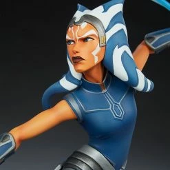 Maybang's Collectibles Sideshow Star Wars The Clone Wars Ahsoka Tano Vs Darth Maul Diorama Statue Sideshow Collectibles