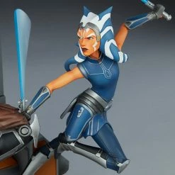 Maybang's Collectibles Sideshow Star Wars The Clone Wars Ahsoka Tano Vs Darth Maul Diorama Statue Sideshow Collectibles
