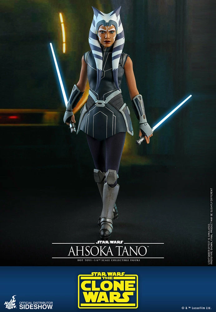 Maybang's Collectibles Hot Toys Star Wars The Clone Wars Ahsoka Tano 1/6 Scale Collectible Figure 1 Maybang's Collectibles Hot Toys Star Wars The Clone Wars Ahsoka Tano 1/6 Scale Collectible Figure