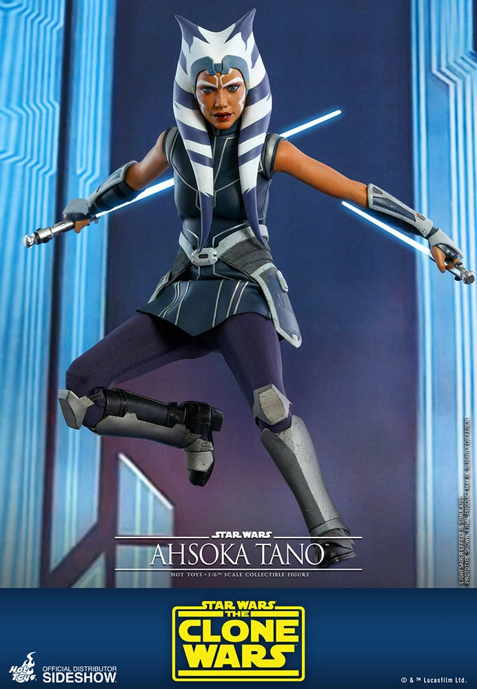 Maybang's Collectibles Hot Toys Star Wars The Clone Wars Ahsoka Tano 1/6 Scale Collectible Figure 3 Maybang's Collectibles Hot Toys Star Wars The Clone Wars Ahsoka Tano 1/6 Scale Collectible Figure