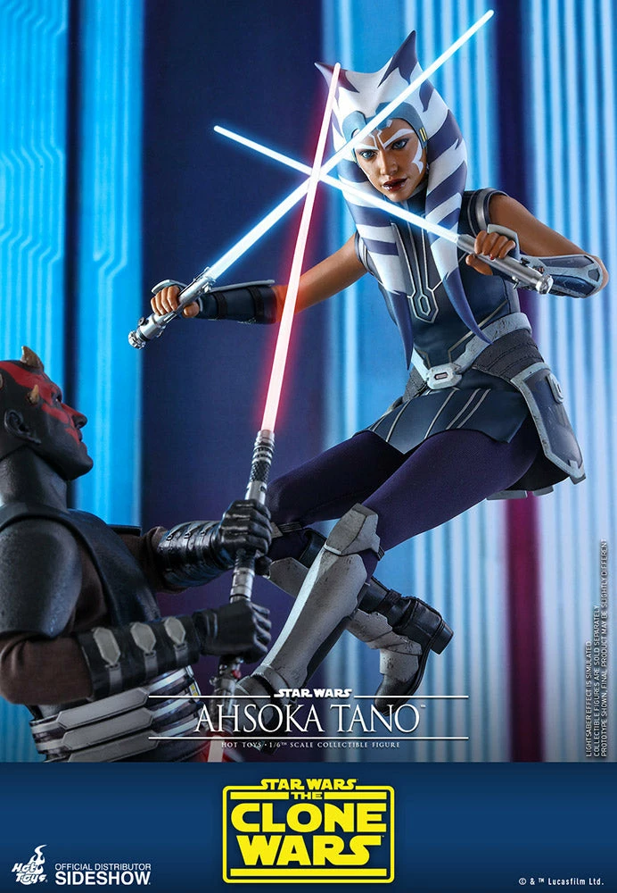Maybang's Collectibles Hot Toys Star Wars The Clone Wars Ahsoka Tano 1/6 Scale Collectible Figure 8 Maybang's Collectibles Hot Toys Star Wars The Clone Wars Ahsoka Tano 1/6 Scale Collectible Figure