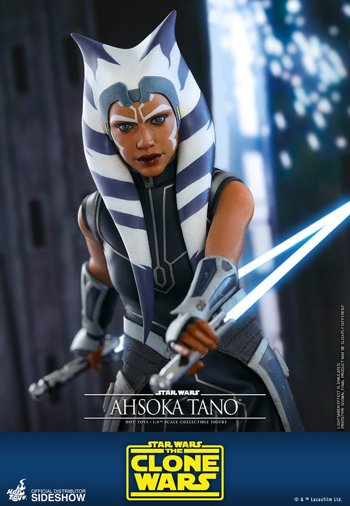 Maybang's Collectibles Hot Toys Star Wars The Clone Wars Ahsoka Tano 1/6 Scale Collectible Figure 12 Maybang's Collectibles Hot Toys Star Wars The Clone Wars Ahsoka Tano 1/6 Scale Collectible Figure