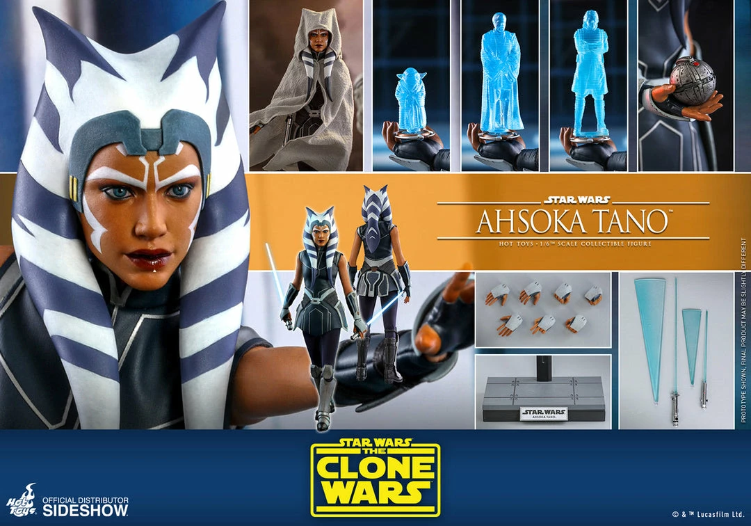 Maybang's Collectibles Hot Toys Star Wars The Clone Wars Ahsoka Tano 1/6 Scale Collectible Figure 19 Maybang's Collectibles Hot Toys Star Wars The Clone Wars Ahsoka Tano 1/6 Scale Collectible Figure