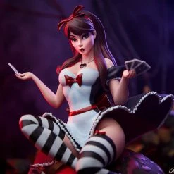 Maybang's Collectibles Sideshow Fairytale Fantasies Collection J Scott Campbell Collectibles Alice In Wonderland Game Of Hearts Edition Alice Statue