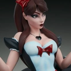 Maybang's Collectibles Sideshow Fairytale Fantasies Collection J Scott Campbell Collectibles Alice In Wonderland Game Of Hearts Edition Alice Statue