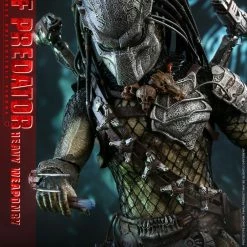 Vendor-unknown Hot Toys Aliens VS Predator Requiem Wolf Predator (Heavy Weaponry) 1/6 Scale Figure