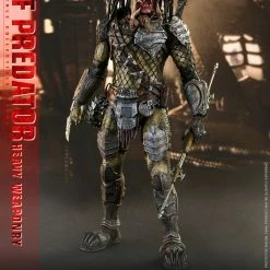 Vendor-unknown Hot Toys Aliens VS Predator Requiem Wolf Predator (Heavy Weaponry) 1/6 Scale Figure
