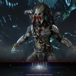 Vendor-unknown Hot Toys Aliens VS Predator Requiem Wolf Predator (Heavy Weaponry) 1/6 Scale Figure