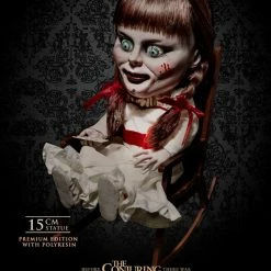 Maybang's Collectibles Star Ace Toys The Conjuring Defo-Real Annabelle Polyresin Statue