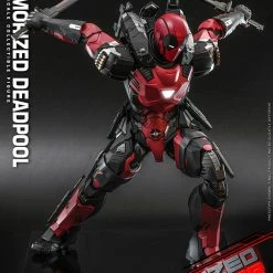 Maybang's Collectibles Hot Toys Marvel Comics Masterpiece Series Armorized Deadpool Diecast 1/6 Scale 12" Collectible Figure 19 Maybang's Collectibles Hot Toys Marvel Comics Masterpiece Series Armorized Deadpool Diecast 1/6 Scale 12