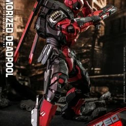 Maybang's Collectibles Hot Toys Marvel Comics Masterpiece Series Armorized Deadpool Diecast 1/6 Scale 12" Collectible Figure 22 Maybang's Collectibles Hot Toys Marvel Comics Masterpiece Series Armorized Deadpool Diecast 1/6 Scale 12