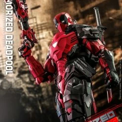 Maybang's Collectibles Hot Toys Marvel Comics Masterpiece Series Armorized Deadpool Diecast 1/6 Scale 12" Collectible Figure 23 Maybang's Collectibles Hot Toys Marvel Comics Masterpiece Series Armorized Deadpool Diecast 1/6 Scale 12