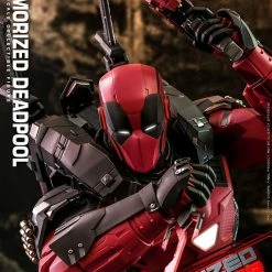 Maybang's Collectibles Hot Toys Marvel Comics Masterpiece Series Armorized Deadpool Diecast 1/6 Scale 12" Collectible Figure 25 Maybang's Collectibles Hot Toys Marvel Comics Masterpiece Series Armorized Deadpool Diecast 1/6 Scale 12