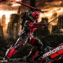 Maybang's Collectibles Hot Toys Marvel Comics Masterpiece Series Armorized Deadpool Diecast 1/6 Scale 12" Collectible Figure 26 Maybang's Collectibles Hot Toys Marvel Comics Masterpiece Series Armorized Deadpool Diecast 1/6 Scale 12