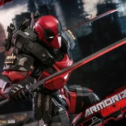 Maybang's Collectibles Hot Toys Marvel Comics Masterpiece Series Armorized Deadpool Diecast 1/6 Scale 12" Collectible Figure 31 Maybang's Collectibles Hot Toys Marvel Comics Masterpiece Series Armorized Deadpool Diecast 1/6 Scale 12