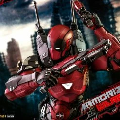 Maybang's Collectibles Hot Toys Marvel Comics Masterpiece Series Armorized Deadpool Diecast 1/6 Scale 12" Collectible Figure 32 Maybang's Collectibles Hot Toys Marvel Comics Masterpiece Series Armorized Deadpool Diecast 1/6 Scale 12