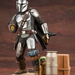 Maybang's Collectibles Kotobukiya Star Wars The Mandalorian ArtFX Mandalorian & The Child Statue Disney