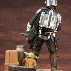 Maybang's Collectibles Kotobukiya Star Wars The Mandalorian ArtFX Mandalorian & The Child Statue Disney