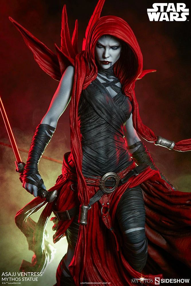 Maybang's Collectibles Sideshow Star Wars Asajj Ventress Mythos Statue Sideshow Collectibles 2 Maybang's Collectibles Sideshow Star Wars Asajj Ventress Mythos Statue Sideshow Collectibles