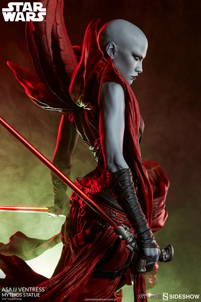 Maybang's Collectibles Sideshow Star Wars Asajj Ventress Mythos Statue Sideshow Collectibles 25 Maybang's Collectibles Sideshow Star Wars Asajj Ventress Mythos Statue Sideshow Collectibles