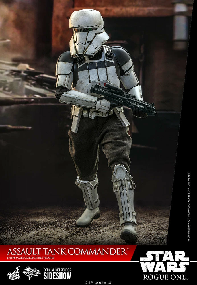 Maybang's Collectibles Hot Toys Star Wars Rogue One: A Star Wars Story Assault Tank Commander 1/6 Scale 12" Collectible Figure 4 Maybang's Collectibles Hot Toys Star Wars Rogue One: A Star Wars Story Assault Tank Commander 1/6 Scale 12" Collectible Figure