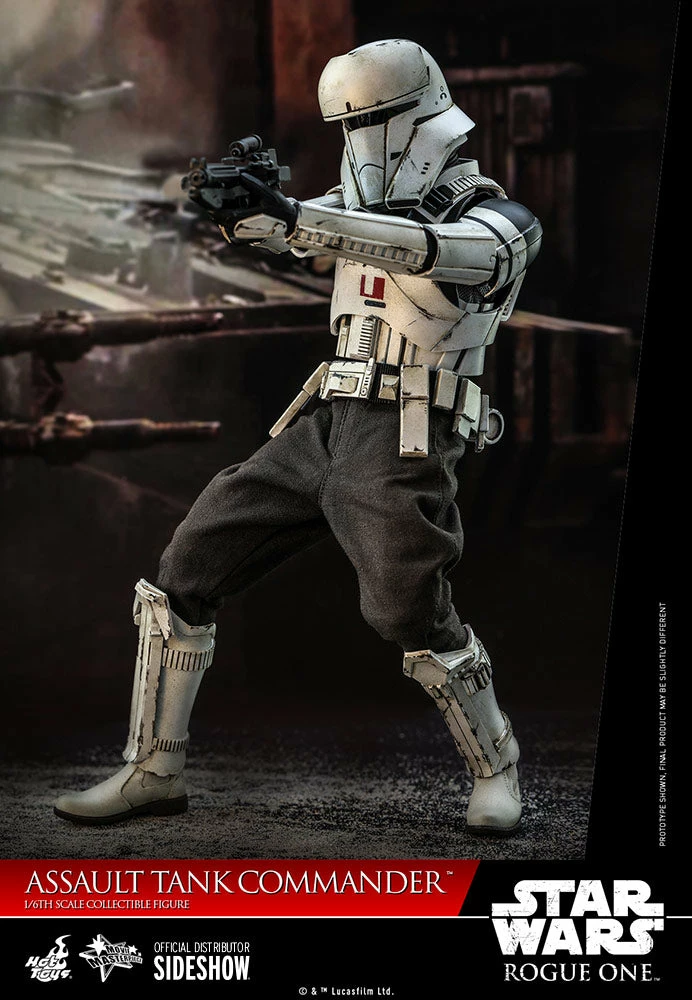 Maybang's Collectibles Hot Toys Star Wars Rogue One: A Star Wars Story Assault Tank Commander 1/6 Scale 12" Collectible Figure 5 Maybang's Collectibles Hot Toys Star Wars Rogue One: A Star Wars Story Assault Tank Commander 1/6 Scale 12" Collectible Figure