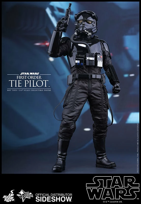 Vendor-unknown Hot Toys Star Wars Episode VII The Force Awakens First Order Tie Fighter Pilot 1/6 Scale 12" Figure 1 Vendor-unknown Hot Toys Star Wars Episode VII The Force Awakens First Order Tie Fighter Pilot 1/6 Scale 12" Figure