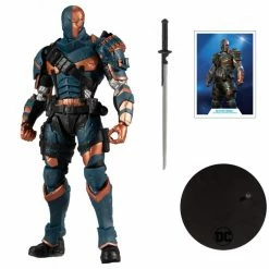 Maybang's Collectibles McFarlane DC Multiverse Batman: Arkham Origins Deathstroke Figure McFarlane Toys