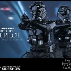 Vendor-unknown Hot Toys Star Wars Episode VII The Force Awakens First Order Tie Fighter Pilot 1/6 Scale 12" Figure 22 Vendor-unknown Hot Toys Star Wars Episode VII The Force Awakens First Order Tie Fighter Pilot 1/6 Scale 12