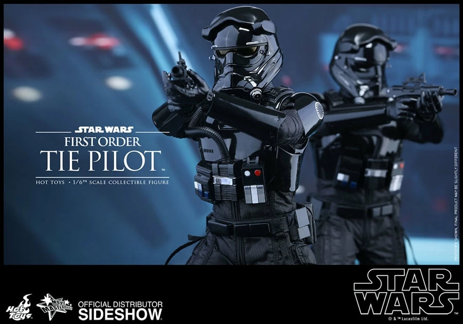 Vendor-unknown Hot Toys Star Wars Episode VII The Force Awakens First Order Tie Fighter Pilot 1/6 Scale 12" Figure 10 Vendor-unknown Hot Toys Star Wars Episode VII The Force Awakens First Order Tie Fighter Pilot 1/6 Scale 12" Figure