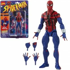 Maybang's Collectibles Hasbro Marvel Legends Spider-Man Retro Ben Reilly Spider-Man 6-Inch Action Figure