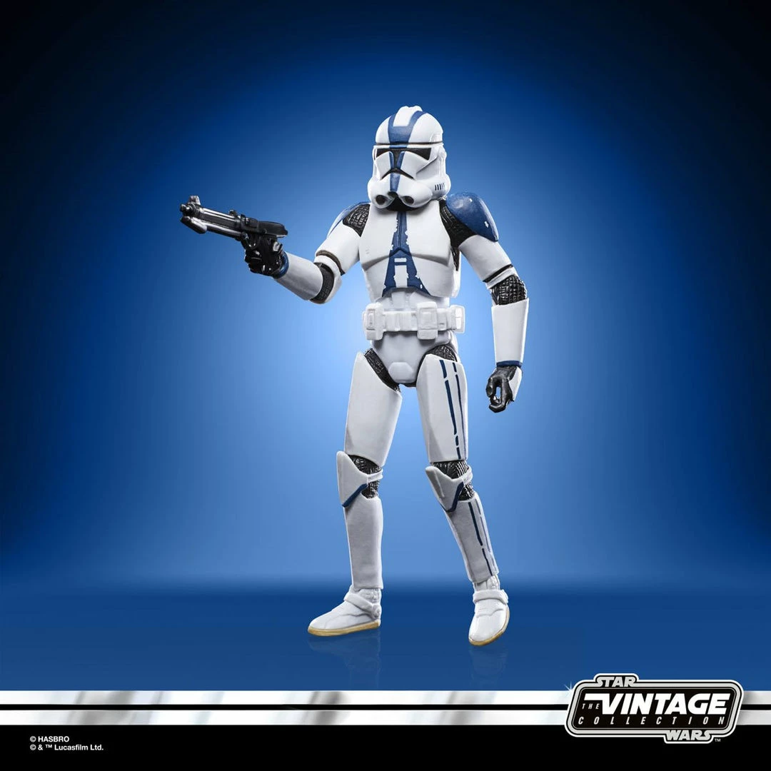 Maybang's Collectibles Hasbro Star Wars The Vintage Collection Clone Trooper (501st Legion) 3 34-Inch Action Figure 13 Maybang's Collectibles Hasbro Star Wars The Vintage Collection Clone Trooper (501st Legion) 3 34-Inch Action Figure