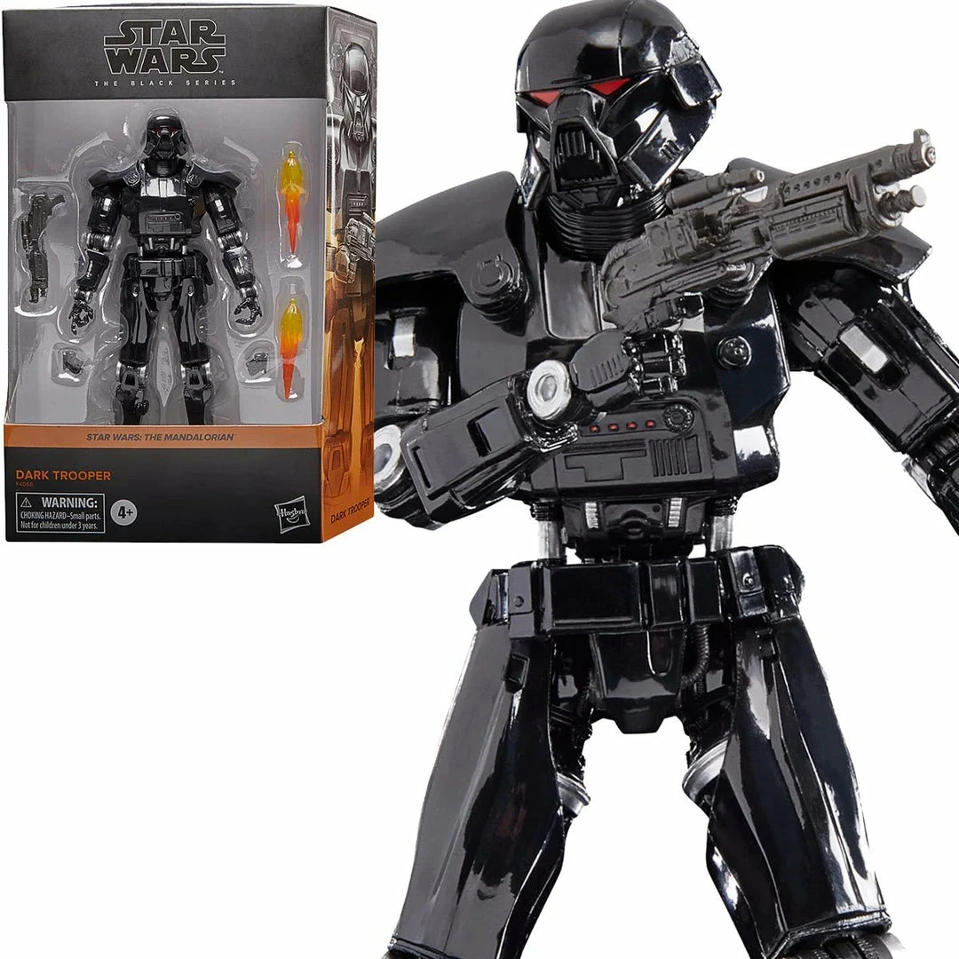 Maybang's Collectibles Hasbro Star Wars The Black Series The Mandalorian Dark Trooper Deluxe 6-Inch Action Figure 1 Maybang's Collectibles Hasbro Star Wars The Black Series The Mandalorian Dark Trooper Deluxe 6-Inch Action Figure