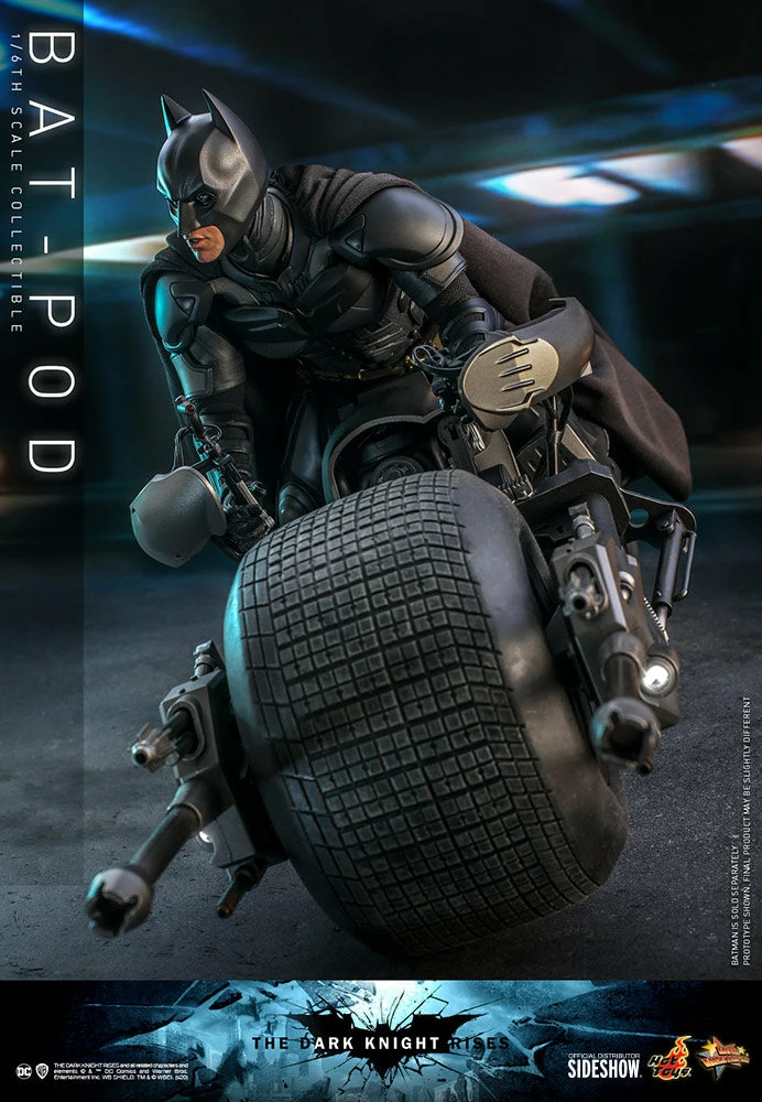 Vendor-unknown Hot Toys DC Comics Batman The Dark Knight Rises Bat-Pod 1/6 Scale Collectible Figure Vehicle 1 Vendor-unknown Hot Toys DC Comics Batman The Dark Knight Rises Bat-Pod 1/6 Scale Collectible Figure Vehicle