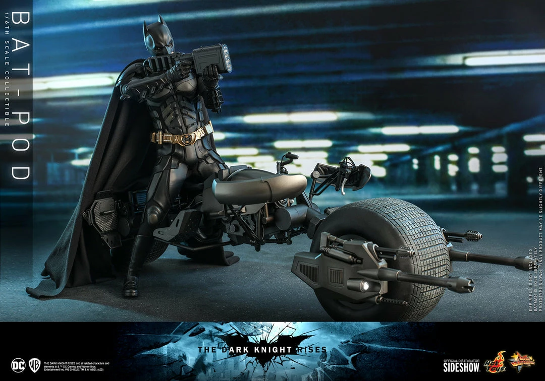 Vendor-unknown Hot Toys DC Comics Batman The Dark Knight Rises Bat-Pod 1/6 Scale Collectible Figure Vehicle 2 Vendor-unknown Hot Toys DC Comics Batman The Dark Knight Rises Bat-Pod 1/6 Scale Collectible Figure Vehicle