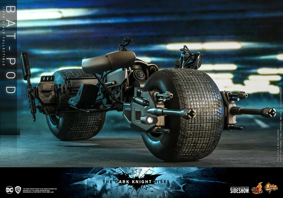 Vendor-unknown Hot Toys DC Comics Batman The Dark Knight Rises Bat-Pod 1/6 Scale Collectible Figure Vehicle 7 Vendor-unknown Hot Toys DC Comics Batman The Dark Knight Rises Bat-Pod 1/6 Scale Collectible Figure Vehicle