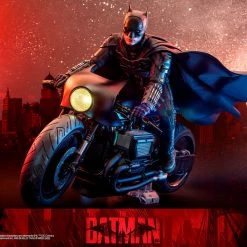 Maybang's Collectibles Hot Toys DC Comics The Batman: Batman's Batcycle /6 Scale Collectible Figure Vehicle