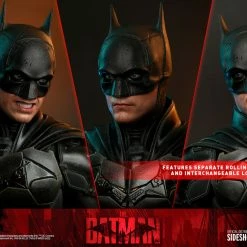 Maybang's Collectibles Hot Toys DC Comics The Batman: Batman And Bat-Signal 1/6 Scale 12