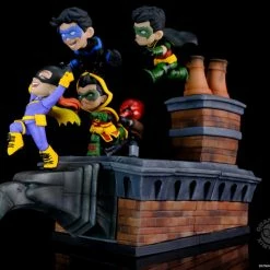 Maybang's Collectibles Qmx DC Comics Q-Master Batman Family Knight Out Diorama Quantum Mechanix (QMx)