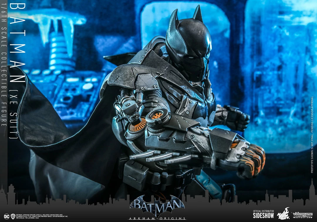 Maybang's Collectibles Hot Toys DC Comics Batman Arkham Origins Batman (XE Suit) 1/6 Scale 12" Collectible Figure 17 Maybang's Collectibles Hot Toys DC Comics Batman Arkham Origins Batman (XE Suit) 1/6 Scale 12" Collectible Figure